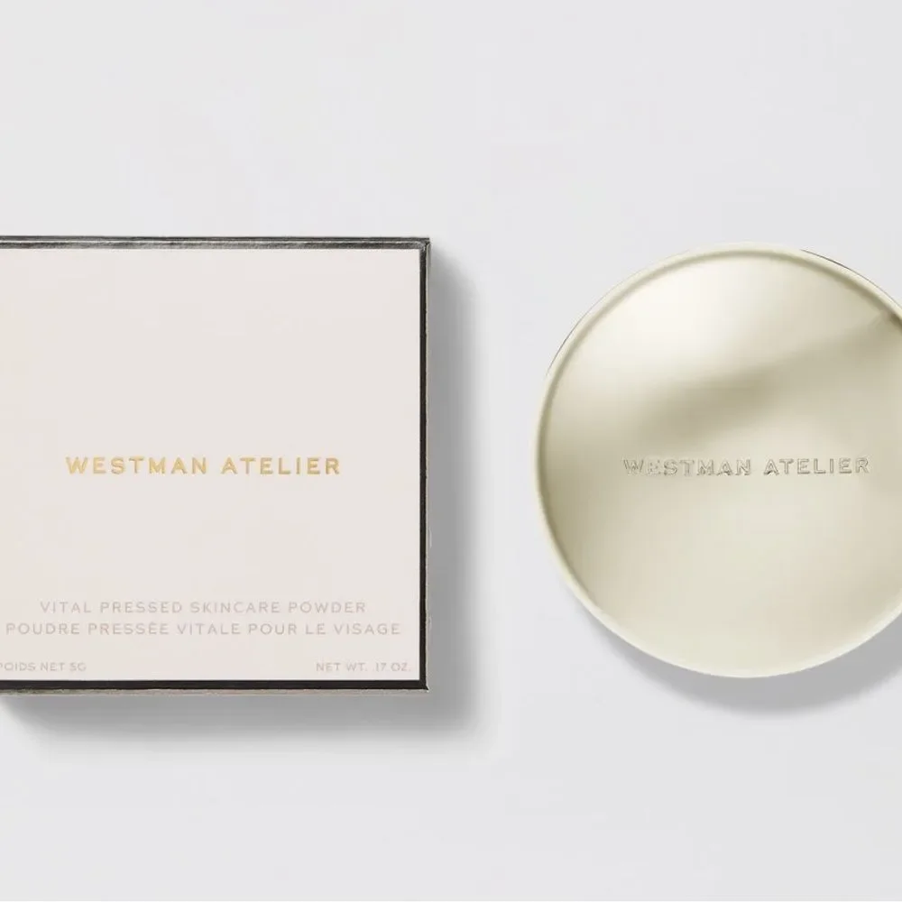 Westman Atelier VITAL PRESSED SKINCARE POWDER-Cafe #72